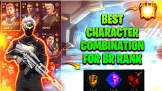 AFTER UPDATE ( BEST CHARACTER COMBINATION)  || FREE FIRE BR & CS COMBINATION #trending #ff