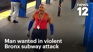 Police release new video of man wanted in violent attack at Bronx station | News 12