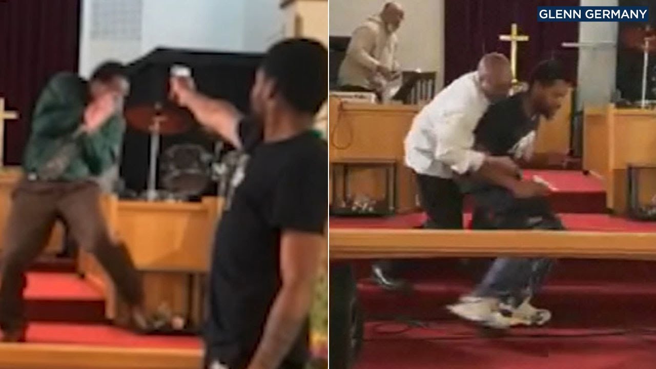 Man Attempts To Shoot Pastor While In The Pulpit, But God Jammed The Gun [VIDEO]