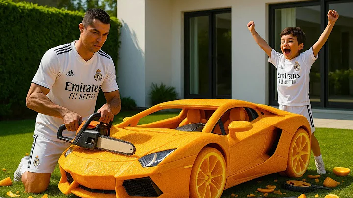 😱 Ronaldo Jr vs Messi Jr 🍎🍊 | INSANE Fruit Race — UNEXPECTED WINNER!