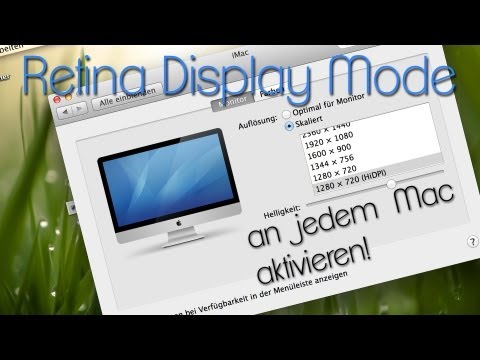 Video: Wie aktiviere ich HiDPI auf meinem Mac?