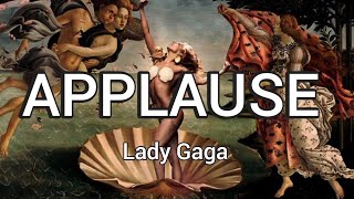 Lady Gaga - Applause (Lyrics)