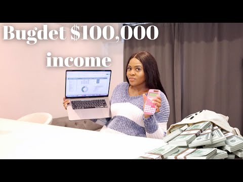 How I Budget, How to Make a Budget | Budget a $100,000 Salary with me | Monthly Budget Canada