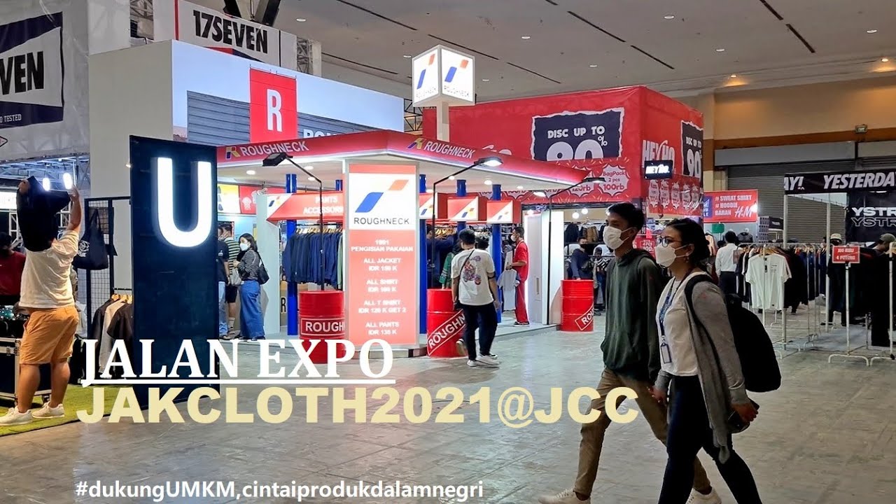 JAKCLOTH 2021 ~ Jakarta Clothing Event 2021 at JCC Jakarta Convention Center  by Walking Around