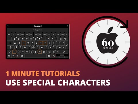 Use Emoji and Special Characters on Mac Keyboard - 1 Minute Tutorials