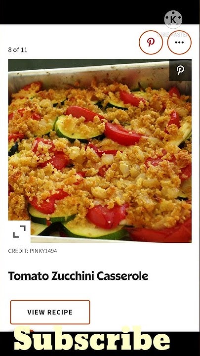 Our 10 Best Summer Squash Casseroles, #Squash #Casseroles Zucchini ...