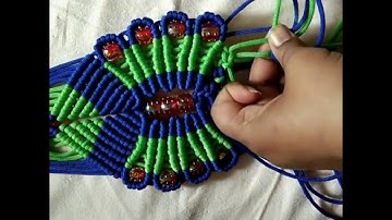 Very easy and simple macrame mobile hanger