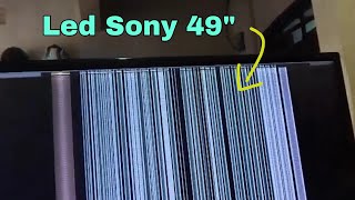 tv sony gamabar bergaris #v171