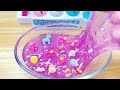 16 Minutes 00 Seconds | Satisfying Purple Slime with Charms for Ice Cream Topping