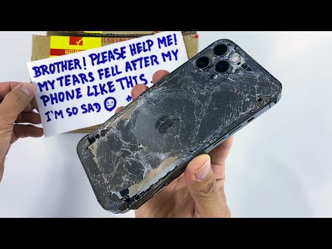 Teardown! 😭 iPhone 12 Pro Max Cracked, Restoration