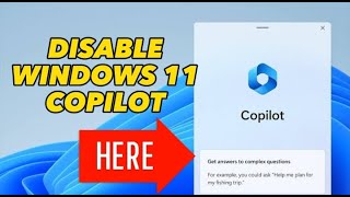 how to disable windows 11 copilot (permanently) in 2 steps 2024