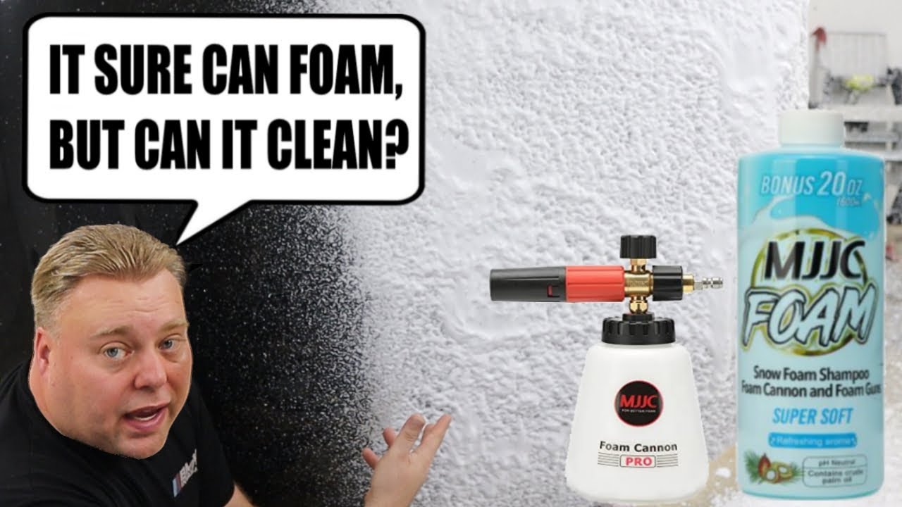 NEW! MJJC FOAMING CAR WASH SOAP  How well does it clean? 