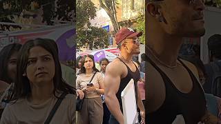 Craziest Girls Reaction On Shirtless Bodybuilder