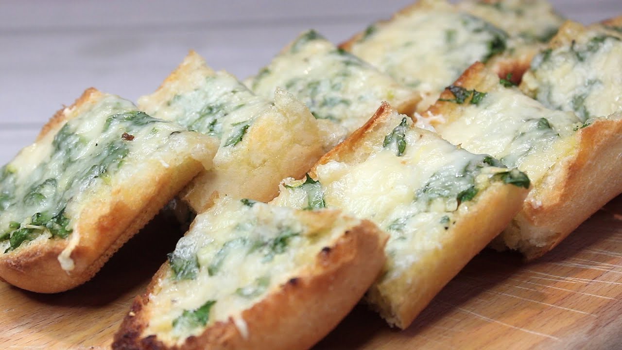 The Best Cheesy Garlic Bread Recipe YouTube