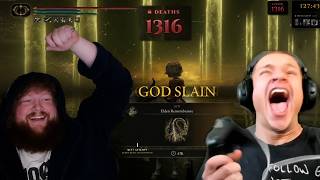 Caseoh Reacts To Jynxzi Beating Elden Ring