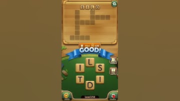 Word Blocks Level 250 Answers with Bonus Words