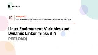 7.9 | Linux Environment Variables and Dynamic Linker Tricks (LD PRELOAD)