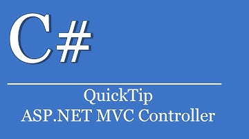 QuickTip #252 - C# Visual Studio .NET Tutorial - ASPNET Razor - Change Controller Method