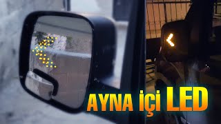 Araba Ayna İçi Led Sinyal Car Mirror Led Signal Signal Led De Miroir De Voiture