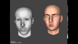 facial motion capture without markers (test)