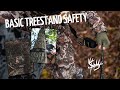 Basic treestand safety with hunters safety system