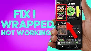 How to Fix Spotify Wrapped 2022 Not Working on Android or phone - See Your Wrapped
