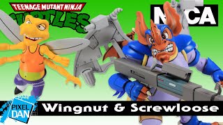 Wingnut & Screwloose NECA Toys Action Figures Review | Teenage Mutant Ninja Turtles