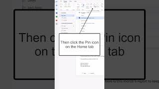 QUICK Email Tip: How to Pin Emails in New Outlook 365: Stay Organised in Seconds