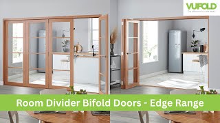 Internal Room Divider Bifold Door  Vufold Edge