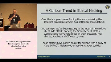 DEF CON 16 - Jay Beale: They