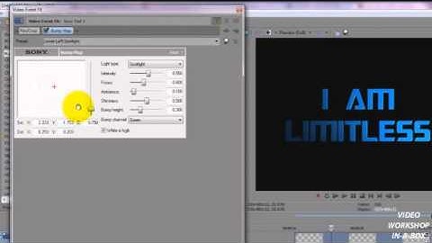 New 3D Text Effect in Sony Vegas Secrets