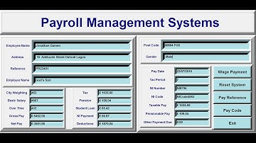 How to Create Payroll Management Systems in Python - Tutorial 3