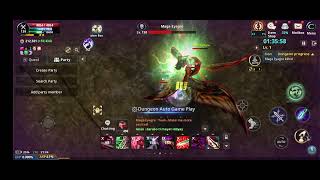Cabal Infinite Combo Sea Ayuda set Solo BL killing Maga Eyagre. Illusion Castle