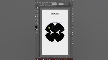 ABSTRACT LOGO DESIGN PROCESS IN ADOBE ILLUSTRATOR # speed art tutorials.