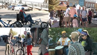 Laramie rolls into Bike to Work Day with coffee and commuters