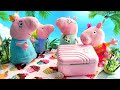 Viagem em família com a Peppa Pig! Peppa Pig e sua família em português