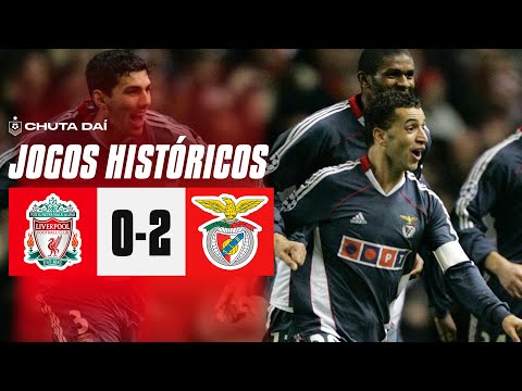 Liverpool 0-2 Benfica - UEFA Liga dos Campeões 2005/06 ● JOGOS HISTÓRICOS