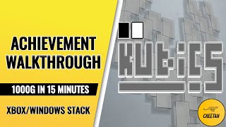 Kubics - Achievement Walkthrough (1000G IN 15/30 MINUTES) Xbox/Windows Stack