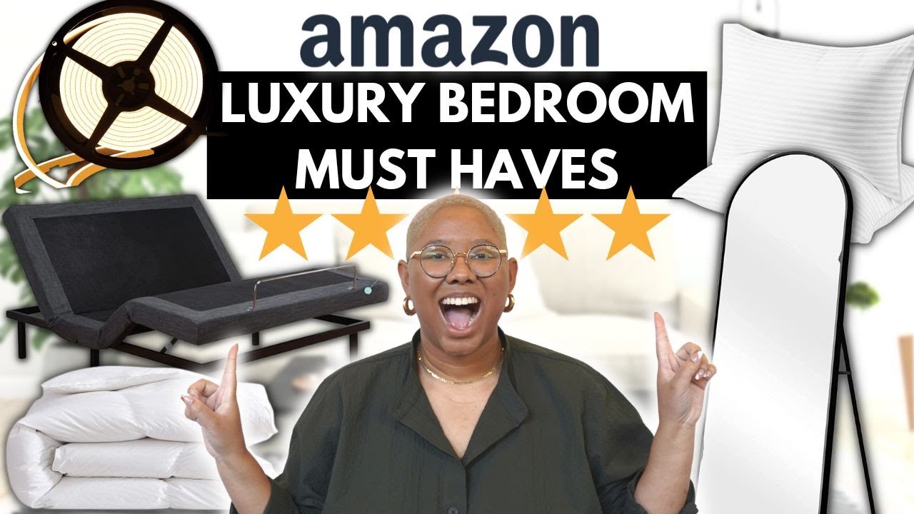 11 *BEST* Amazon Bedroom Items for Your Luxury Home! - YouTube