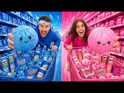 24 HOURS LIVING IN ONE COLOR vs MY GF