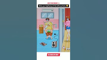 Makes Your Boyfriend Go to the Bathroom Faster 😧 | Tricky Twist Puzzle 🧩#shorts