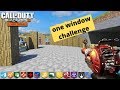 Custom Zombies MineCraft One Window Challenge (Black ops 3 Zombies) (Gone Wrong)
