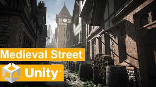 Medieval Street Environment in Unity