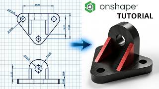Onshape Tutorial for Beginners – Extrude and Mirror