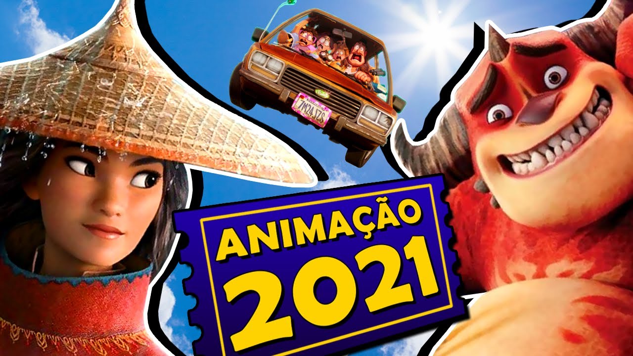 8 FILMES DE ANIMAÇÃO MAIS ESPERADOS DE 2021 