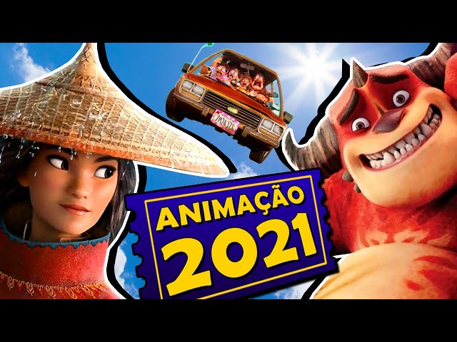 8 FILMES DE ANIMAÇÃO MAIS ESPERADOS DE 2021 