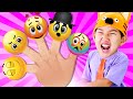 Finger Family Emoji Song | Nursery Rhymes | Kids Songs |
