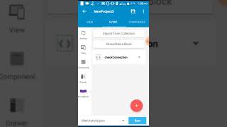 How to Check Internet connection In Sketchware 