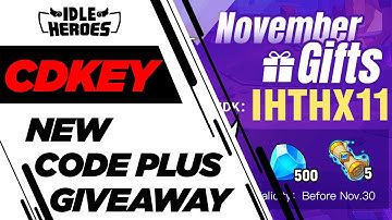 Idle Heroes - CDKEY New Code Plus Giveaway