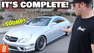 +500HP MERCEDES CLS55 AMG PROJECT IS COMPLETE!!! CARBON FIBER UPGRADES